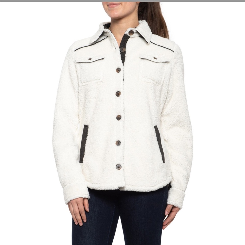 🆕 Aventura Clothing Cheyenne Jacket Cream & black